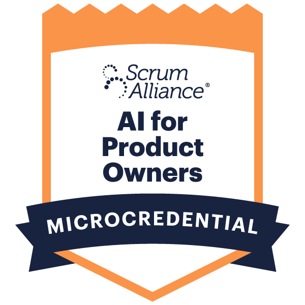 Formation AI pour Product Owners - Microdential ScrumAlliance