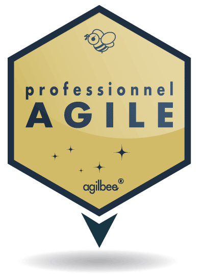 Badge Professionnel Agile AgilBee