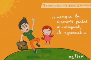 Lorsque les apprenants parlent et enseignent, ils apprennent