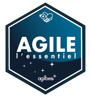 Badge de la Formation Agile l' Essentiel 1 jour