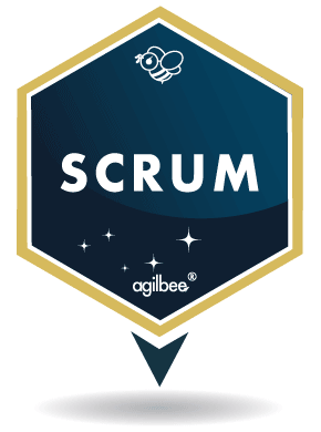 badge team scrum - certifié par blockchain - AgilBee