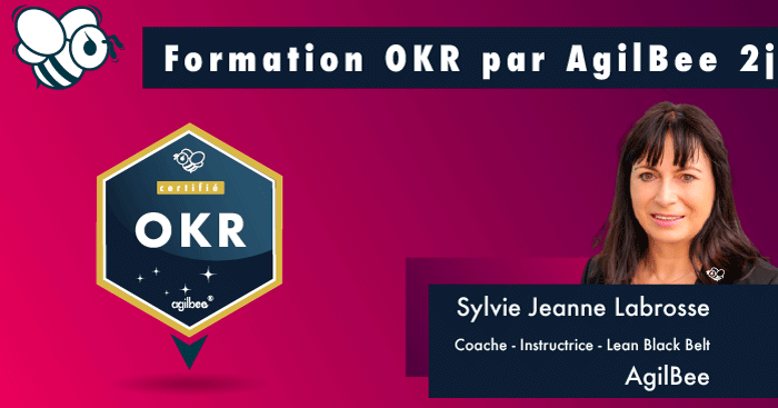 La "formation OKR par AgilBee - Implémenter la démarche et la gouvernance" en 2 jours propose un tour complet du sujet depuis la définition, la communication, le management et le suivi. Le but principal est de permettre l’alignement global de l’organisation dans la poursuite de ses buts stratégiques en favorisant l’engagement et la collaboration. Cette formation de 2 jours livre les concepts et les pratiques qui permettent à votre organisation de mieux piloter et réussir sa mission.