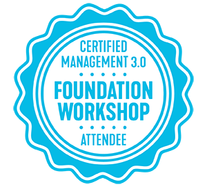 Certified Management 3.0 - foundation workshop -badge