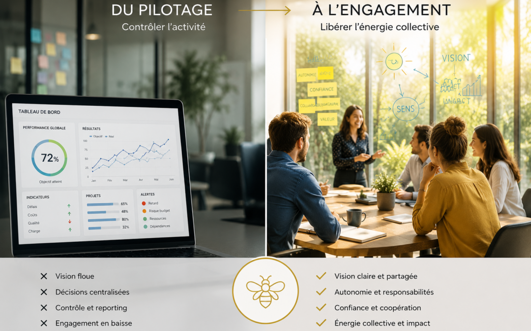 Piloter n&rsquo;est pas engager : une ambiguïté persistante du management moderne