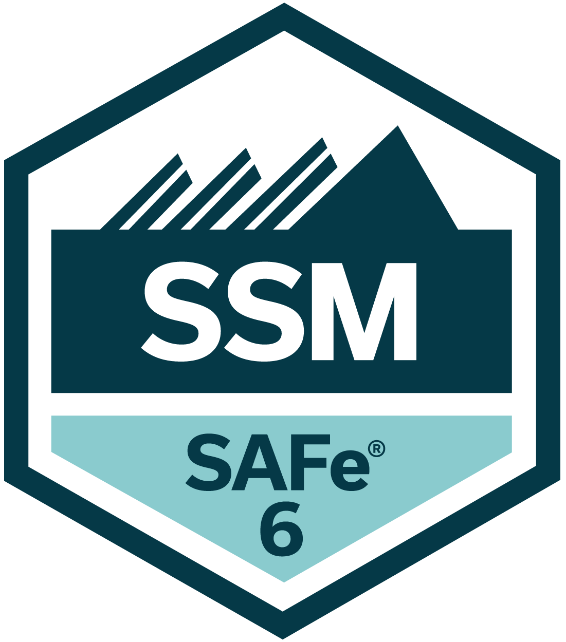 Badge de SAFe 6 SSM @AgilBee